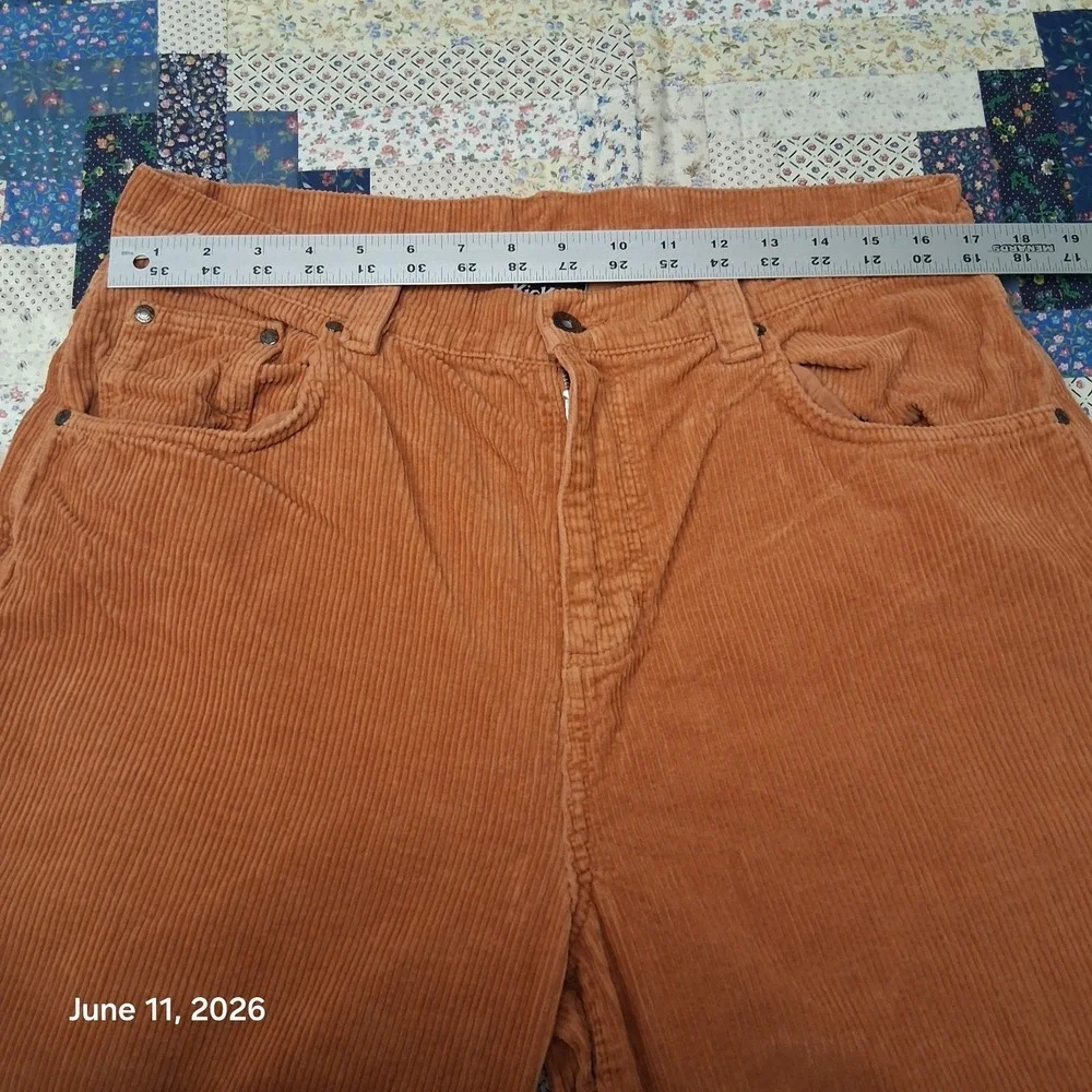 Kickers Classics Corduroy Carpenter Pants Size 34 Brown Skater Y2K Baggy